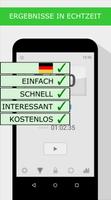 Schrittzähler Plakat