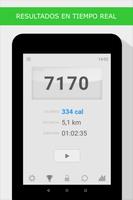 Podómetro contador de calorías captura de pantalla 1