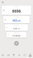 Step & Calorie Counter اسکرین شاٹ 1