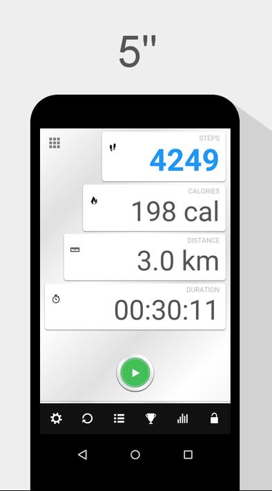 android wear step counter