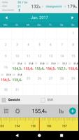 Gewicht Kalender Screenshot 2