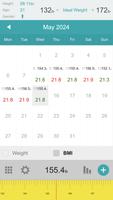Weight Calendar Pro Screenshot 3