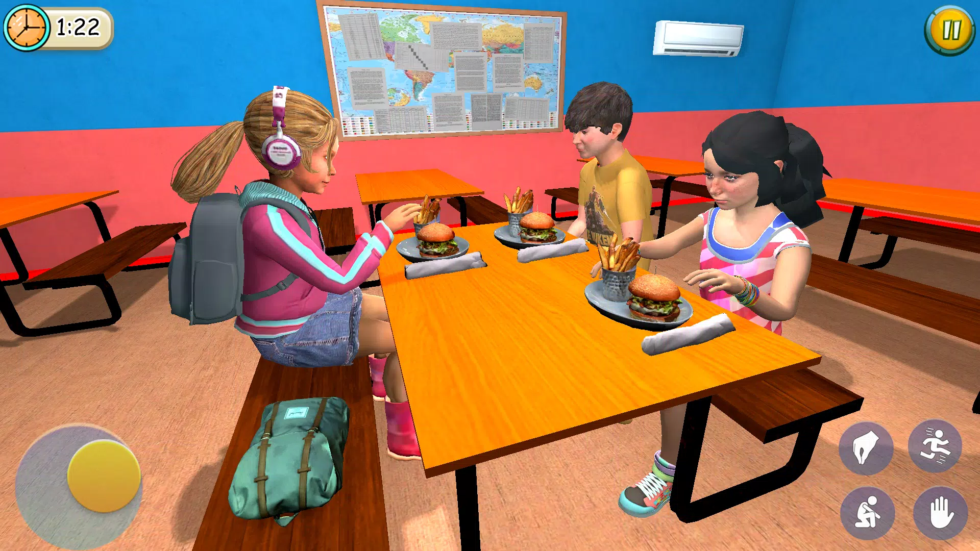 Android İndirme için Sanal Lise 3D - Kız Oyunları 2020 APK