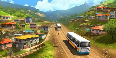 Indian Bus Driving Simulator Affiche