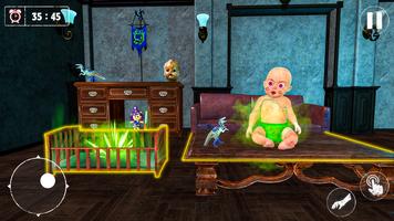 Scary Creepy Baby Horror Games capture d'écran 3
