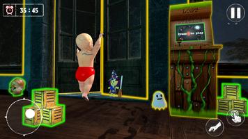 Scary Creepy Baby Horror Games capture d'écran 2