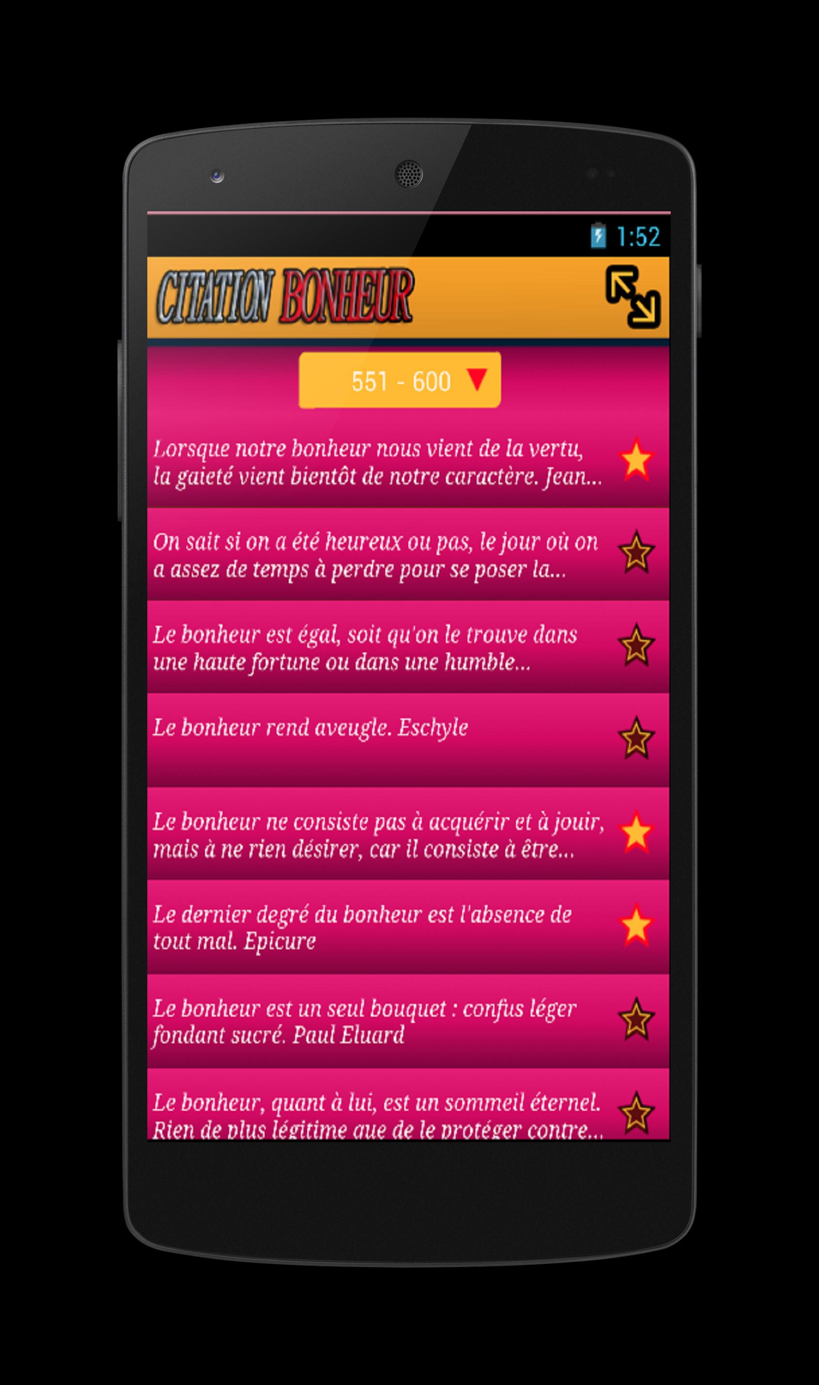 Citation Bonheur For Android Apk Download