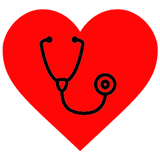 Soins de santé cardiaque icône