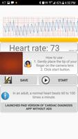 Cardiac diagnosis(formerly) Heart Rate Monitor screenshot 1