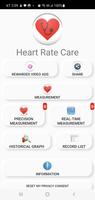 Heart rate care Affiche