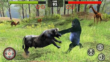 Epic Wild Animal Battle Simulator capture d'écran 1