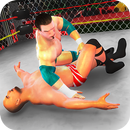 Wrestling Mayhem Cage Revolution Kampf APK