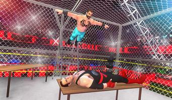 3 Schermata Wrestling Mayhem Cage Revolution Fight