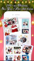 Weihnachtsfotorahmen, Collage, Sammelalbum 2019 Plakat