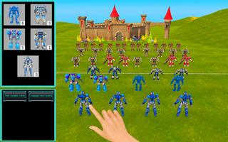 Futuristic Robot Battle Simula capture d'écran 3