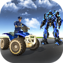 Quad Bike Stunt Racing - Robot transformer APK