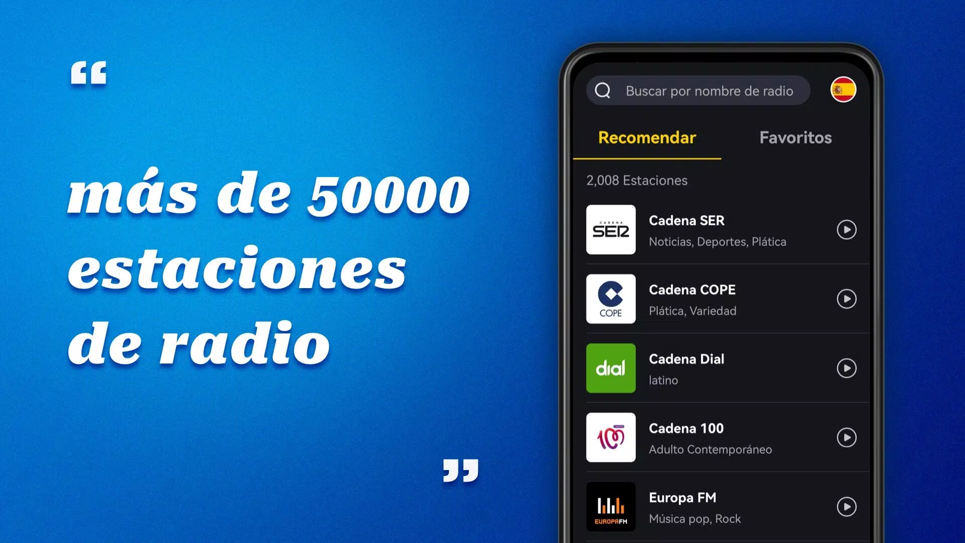 Descarga de APK de ES Radio Online - España de FM para Android