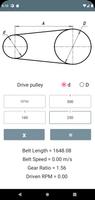 Belt Length Calculator capture d'écran 1