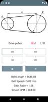 Belt Length Calculator capture d'écran 2