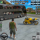 آیکون‌ City Bus Driving-Bus Parking