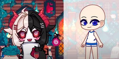 GACHA Designer Outfit Ideas Ekran Görüntüsü 1