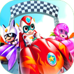 Robot Rocket Racer: Transformer Car Race