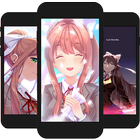 Monika DDLC Wallpaper icono