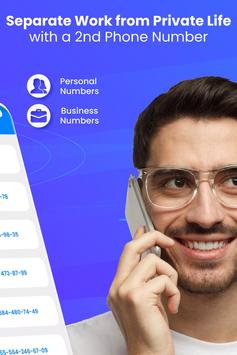 第二行，在线接收短信，临时号码，eSim 截图 2