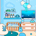 toca boca room ideas icône