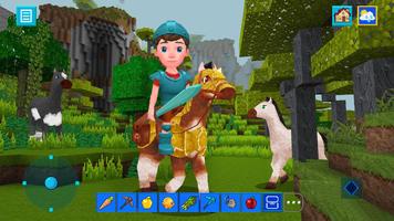 Terra Craft: Build Your Dream Block World الملصق