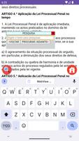 برنامه‌نما Código de Processo Penal AO عکس از صفحه