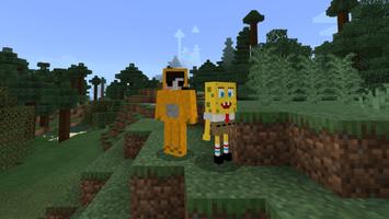 Sponge Bob Bikini Mod for MCPE Affiche