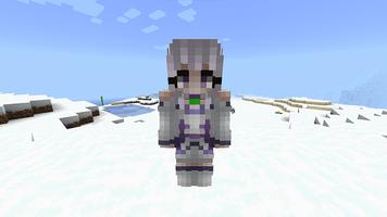 Anime Characters Mod for MCPE الملصق
