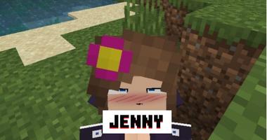 Poster Jenny Allie Minecraft PE Mod
