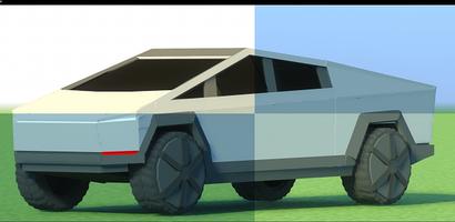 Cyber Truck mod Minecraft PE تصوير الشاشة 2