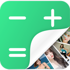 Secret Calculator Plus Photo Album - Hide Photos Zeichen