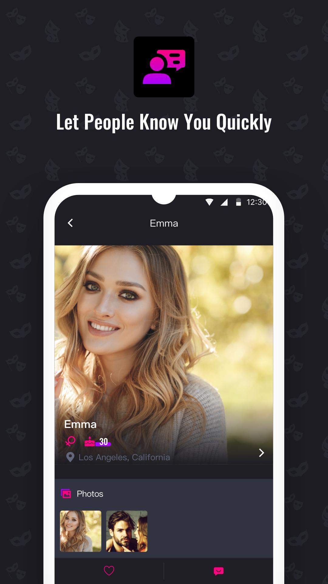 Secret casual dating app