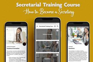 Secretarial Training Course poster
