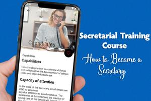 Secretarial Training Course screenshot 1