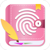 Secret Diary Journal with Lock icon