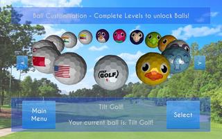 Tilt Golf: Free Tournament capture d'écran 1