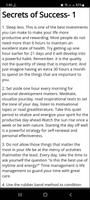 Secrets of Success &Motivation screenshot 2