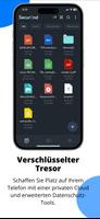 Sicherer Cloud-Tresor-SecurEnd Plakat