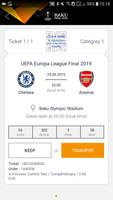 UEFA Europa League Final 2019 Tickets capture d'écran 3