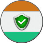 India VPN ícone