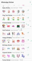 Sticker and Emoji for WhatsApp скриншот 1
