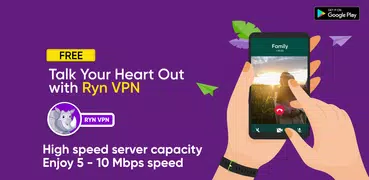 Ryn VPN - Browse blazing fast