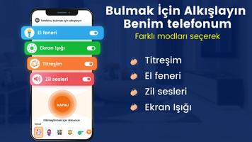 Telefonumu bulmak için alkış gönderen