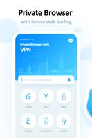 Private Browser VPN Proxy Affiche