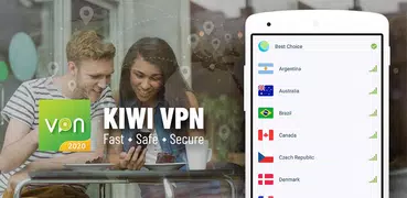 Kiwi VPN: 接続 そして VPN 無料 日本